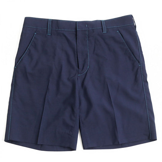 PRADA Pants Virgin wool Navy 46