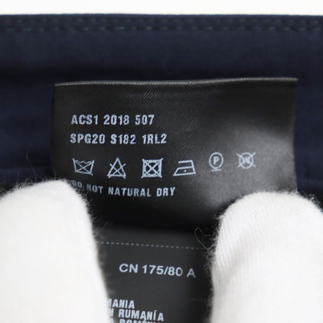 PRADA Pants Virgin wool Navy 46