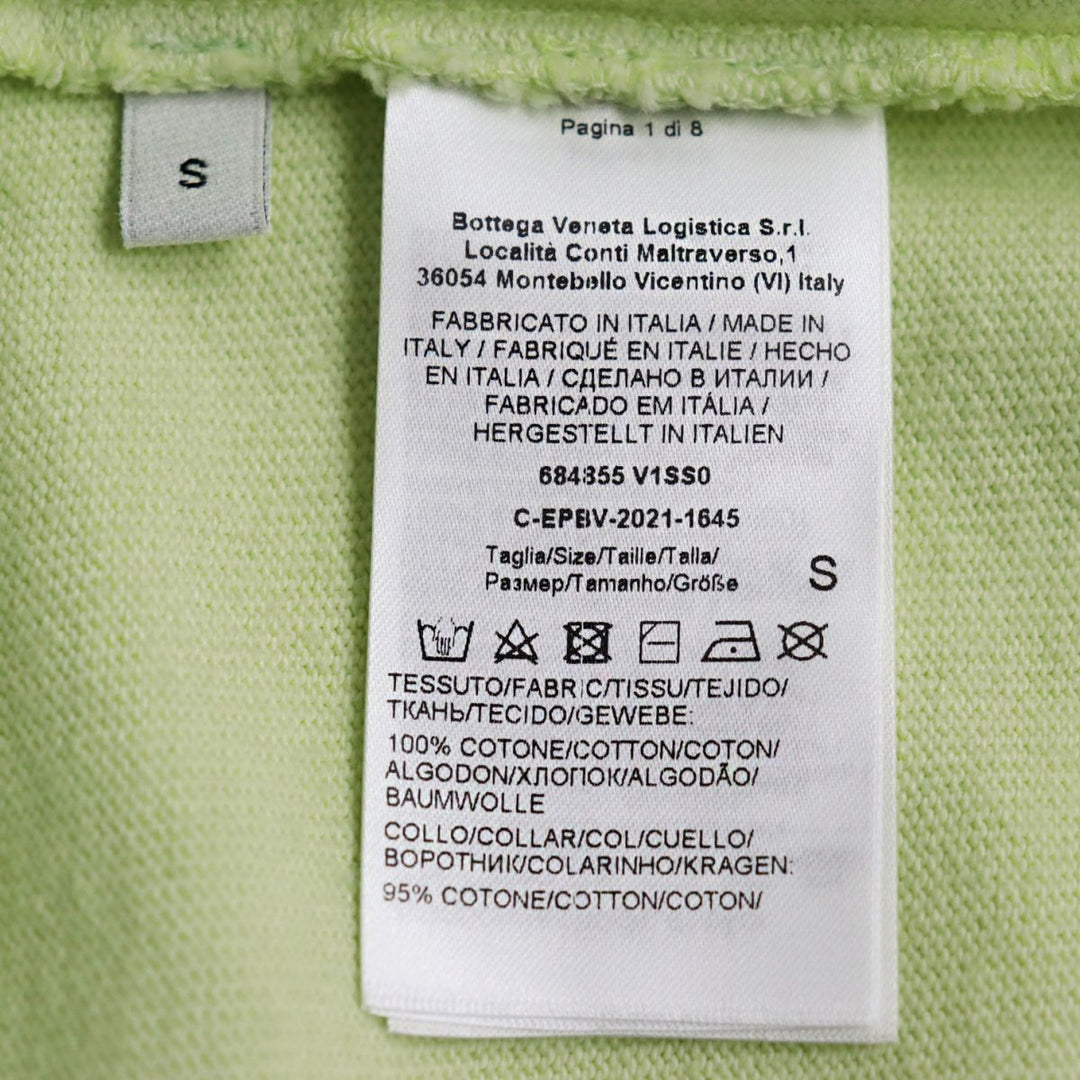 BOTTEGAVENETA Cut cotton Light green S
