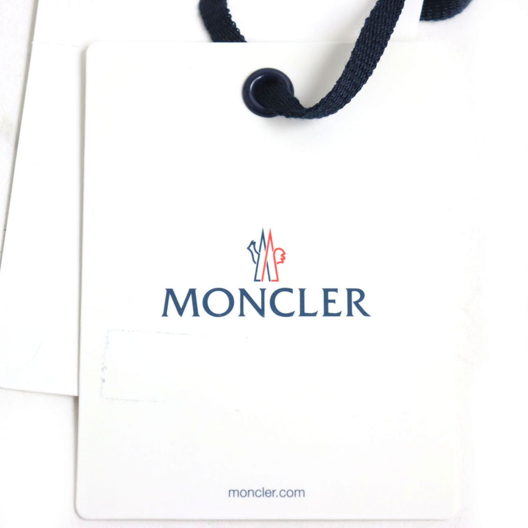 MONCLER Short sleeve polo shirt cotton Light blue S