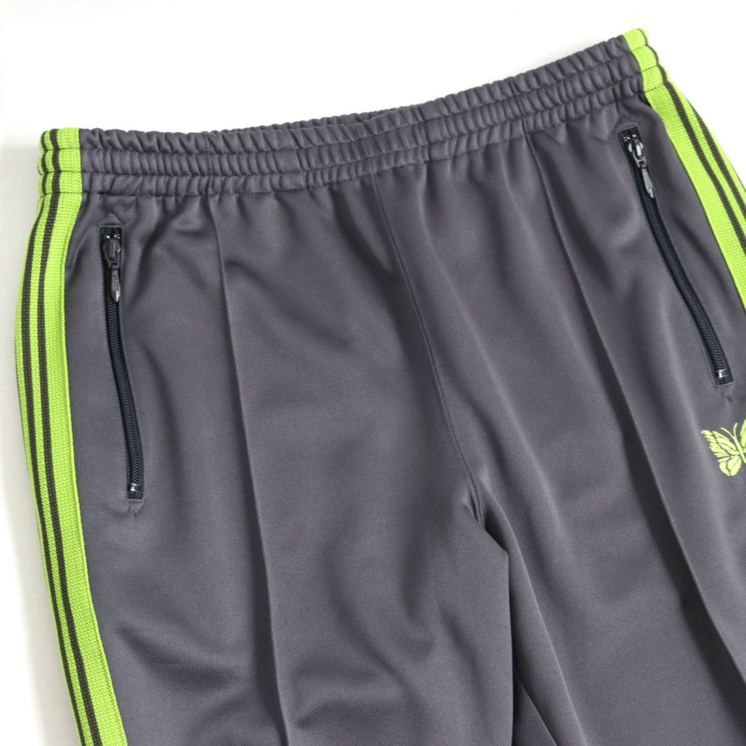 Needles Pants polyester Gray x green M