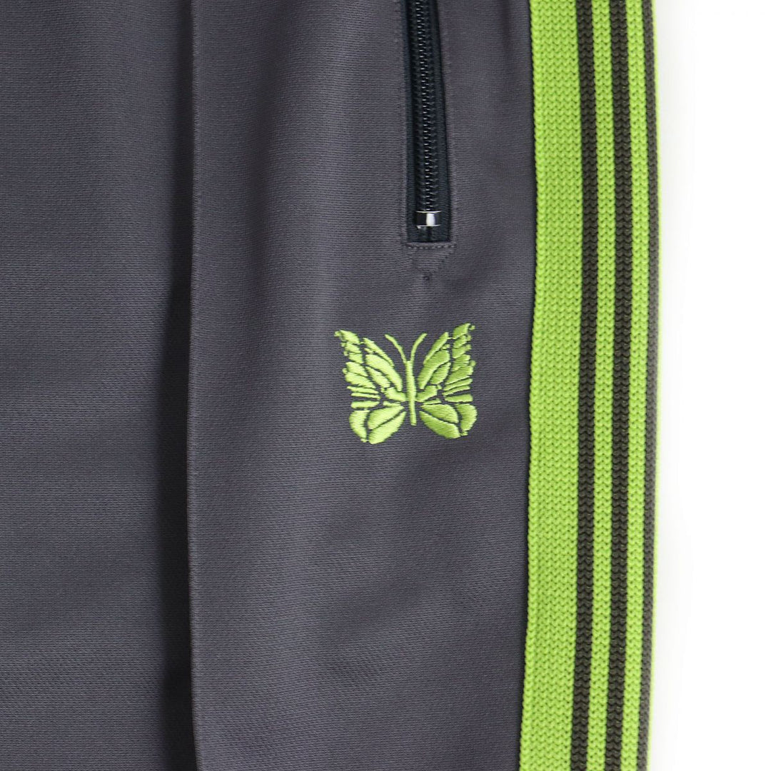 Needles Pants polyester Gray x green M