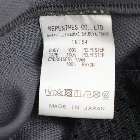 Needles Pants polyester Gray x green M