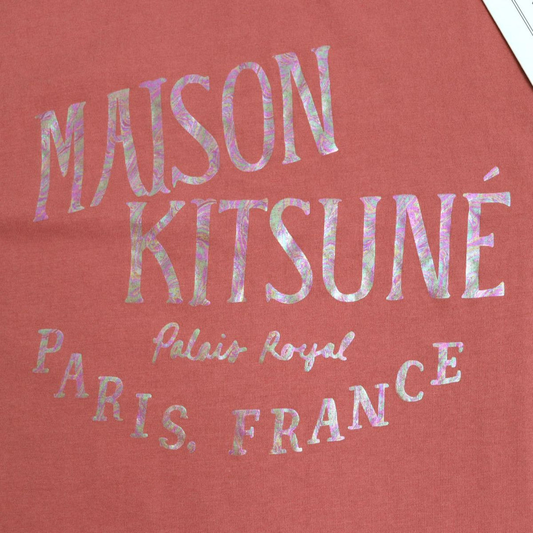 MAISON KITSUNE Cut cotton Pink type M