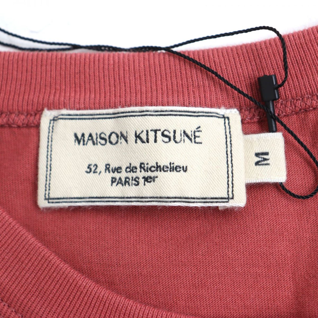 MAISON KITSUNE Cut cotton Pink type M