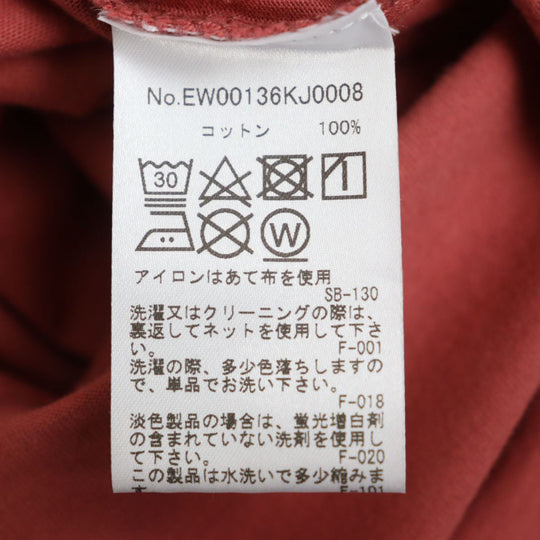 MAISON KITSUNE Cut cotton Pink type M