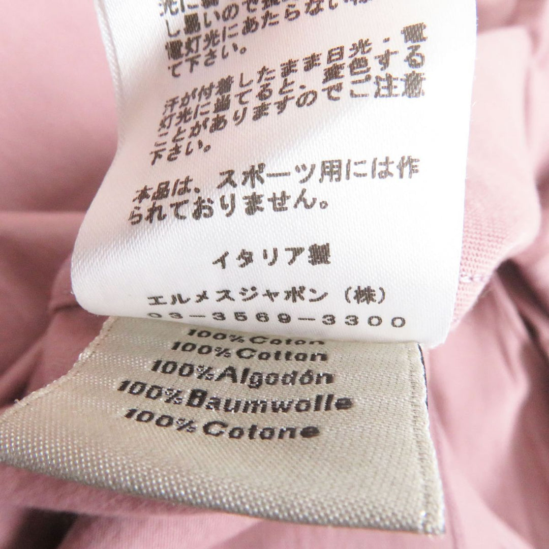 HERMES Cut cotton Pink type L
