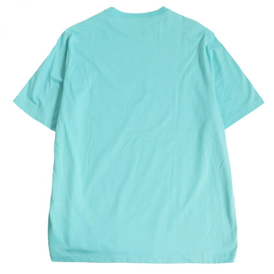 HERMES Short sleeve T-shirt cotton Light blue XL