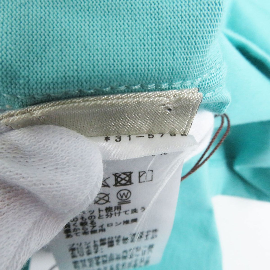 HERMES Short sleeve T-shirt cotton Light blue XL