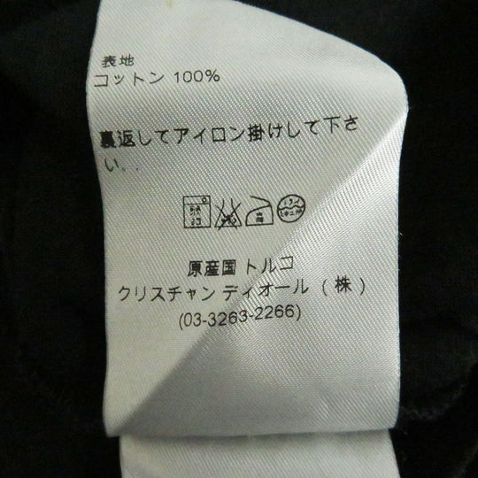 Dior HOMME Cut cotton black S