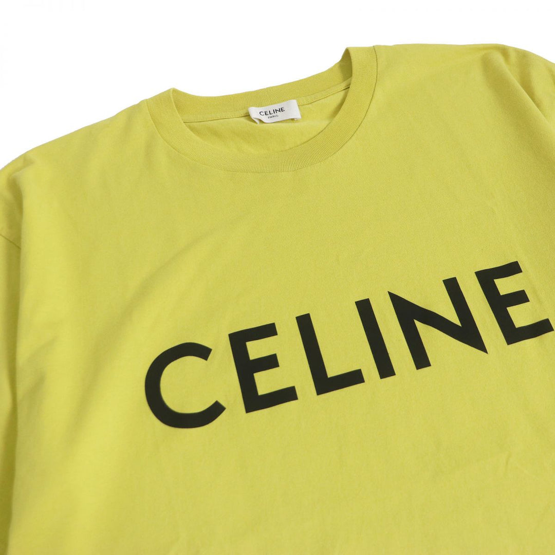 CELINE Cut cotton yellow S