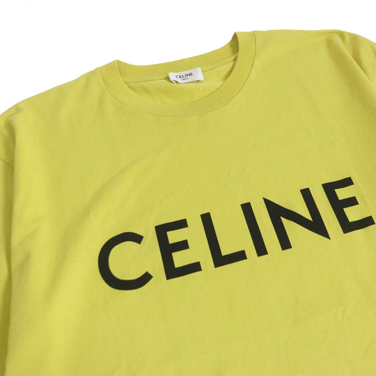 CELINE Cut cotton yellow S