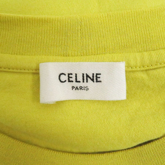 CELINE Cut cotton yellow S