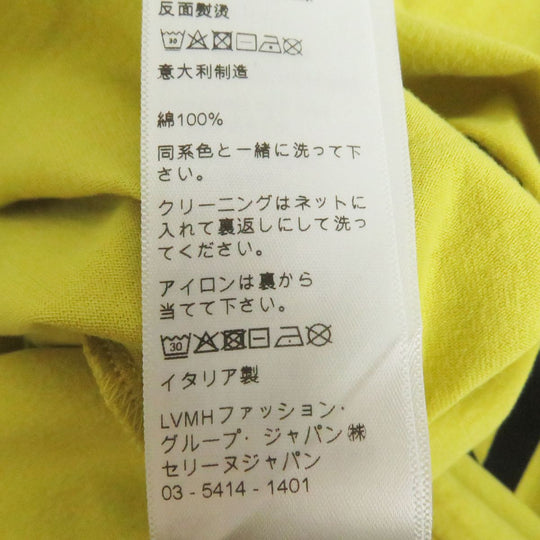 CELINE Cut cotton yellow S