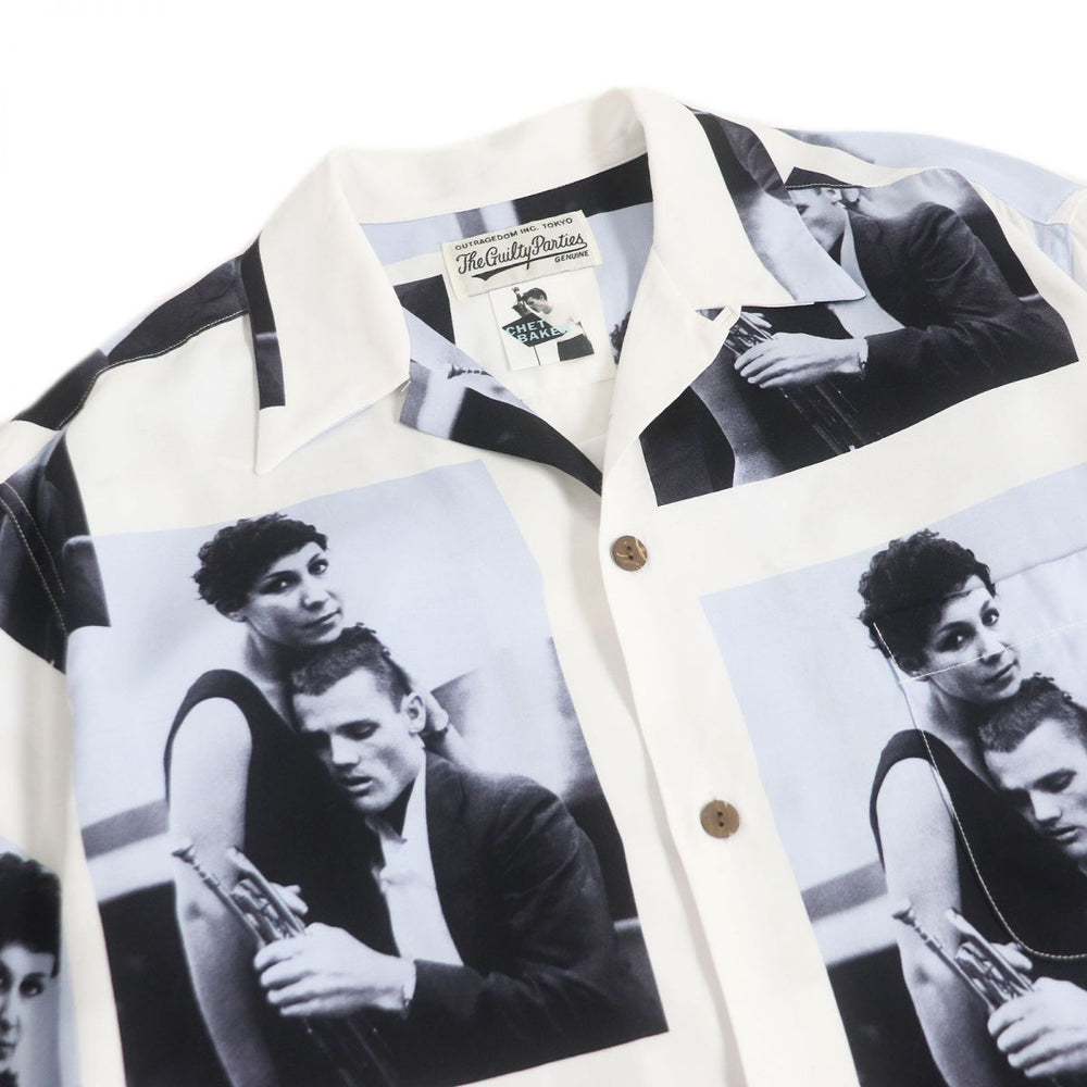 WACKO MARIA Short sleeve shirt Rayon White type L
