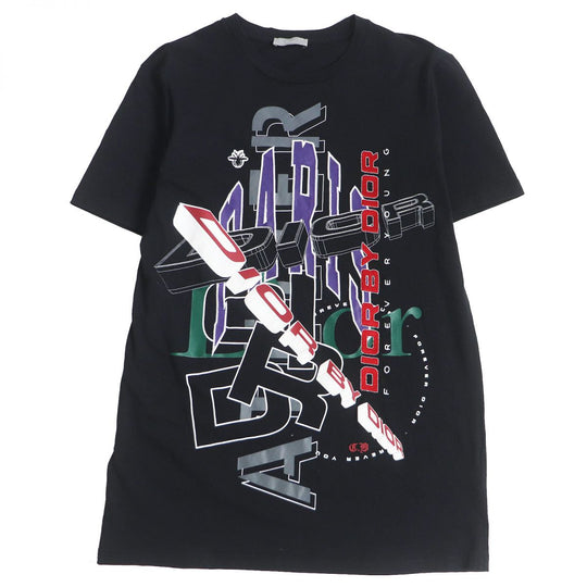 Dior HOMME Short sleeve T-shirt cotton black XS