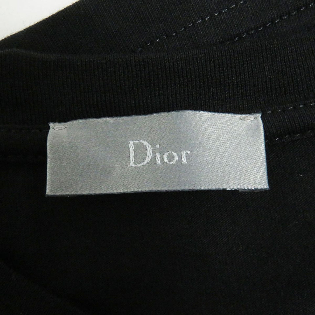 Dior HOMME Short sleeve T-shirt cotton black XS