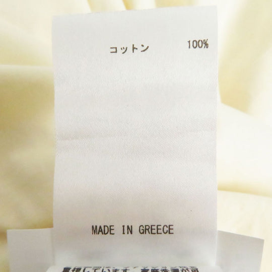 JIL SANDER Cut cotton Ivory S