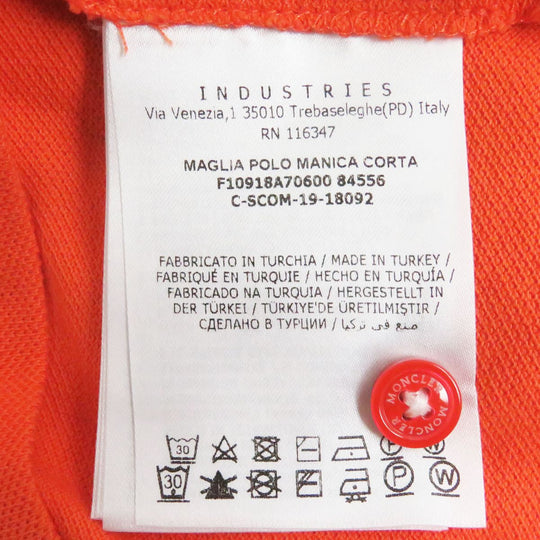 MONCLER Cut cotton Orange XS