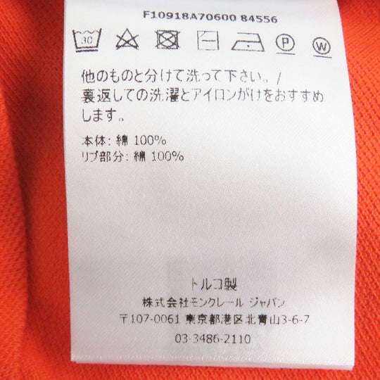 MONCLER Cut cotton Orange XS