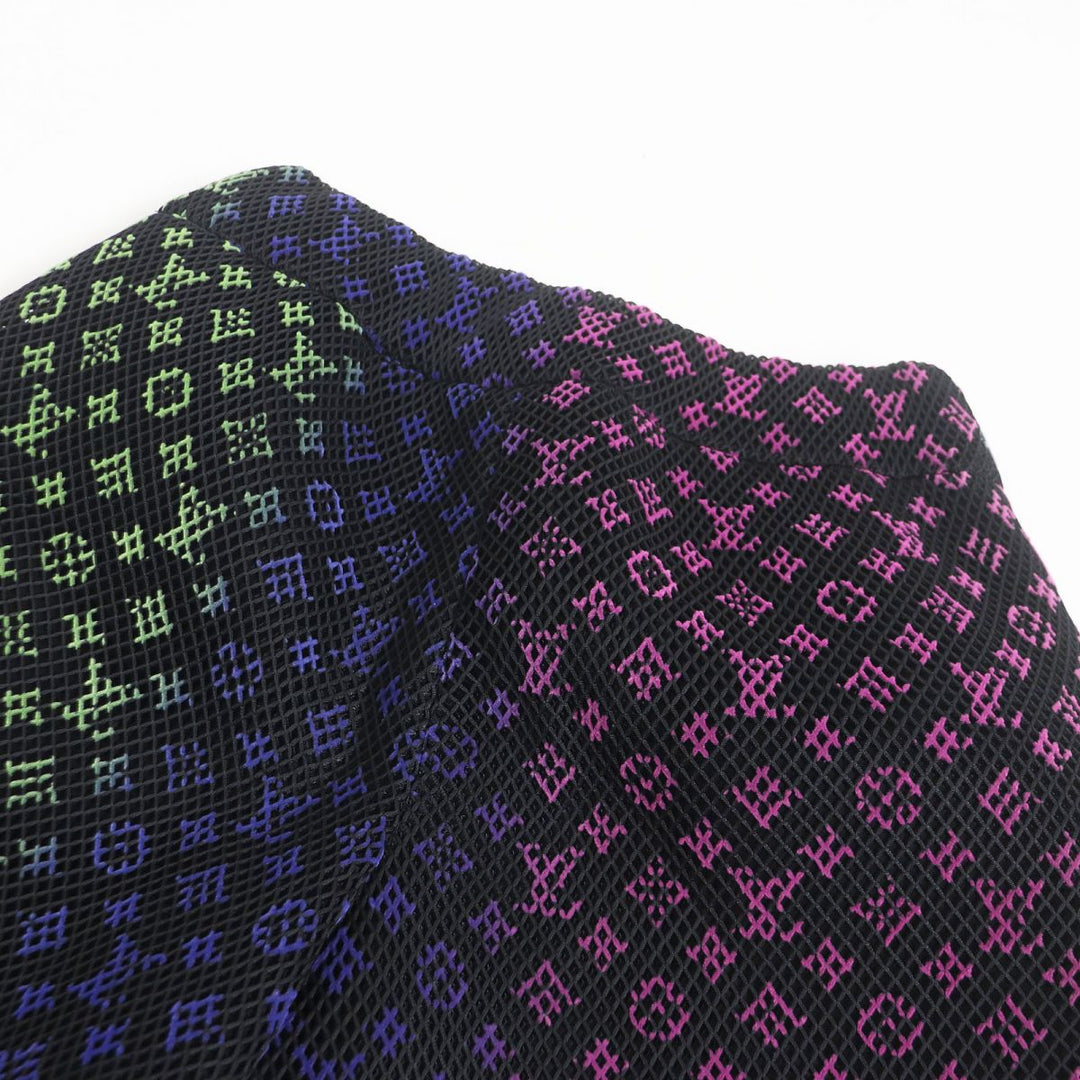 LOUIS VUITTON Pants polyester Black x multicolor 38