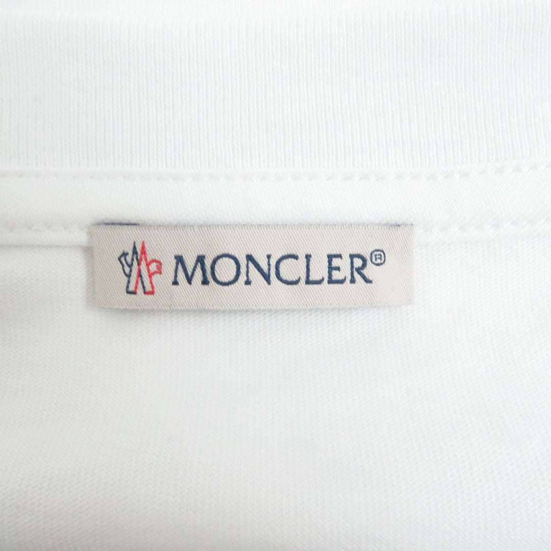 MONCLER Cut cotton white M