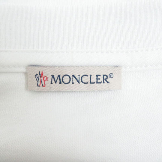 MONCLER Cut cotton white M