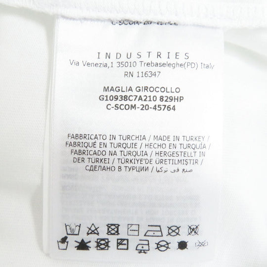 MONCLER Cut cotton white M