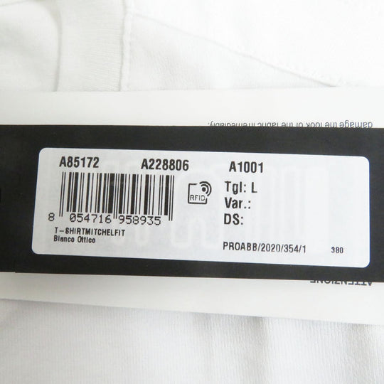 VERSACE Cut cotton 100% white
