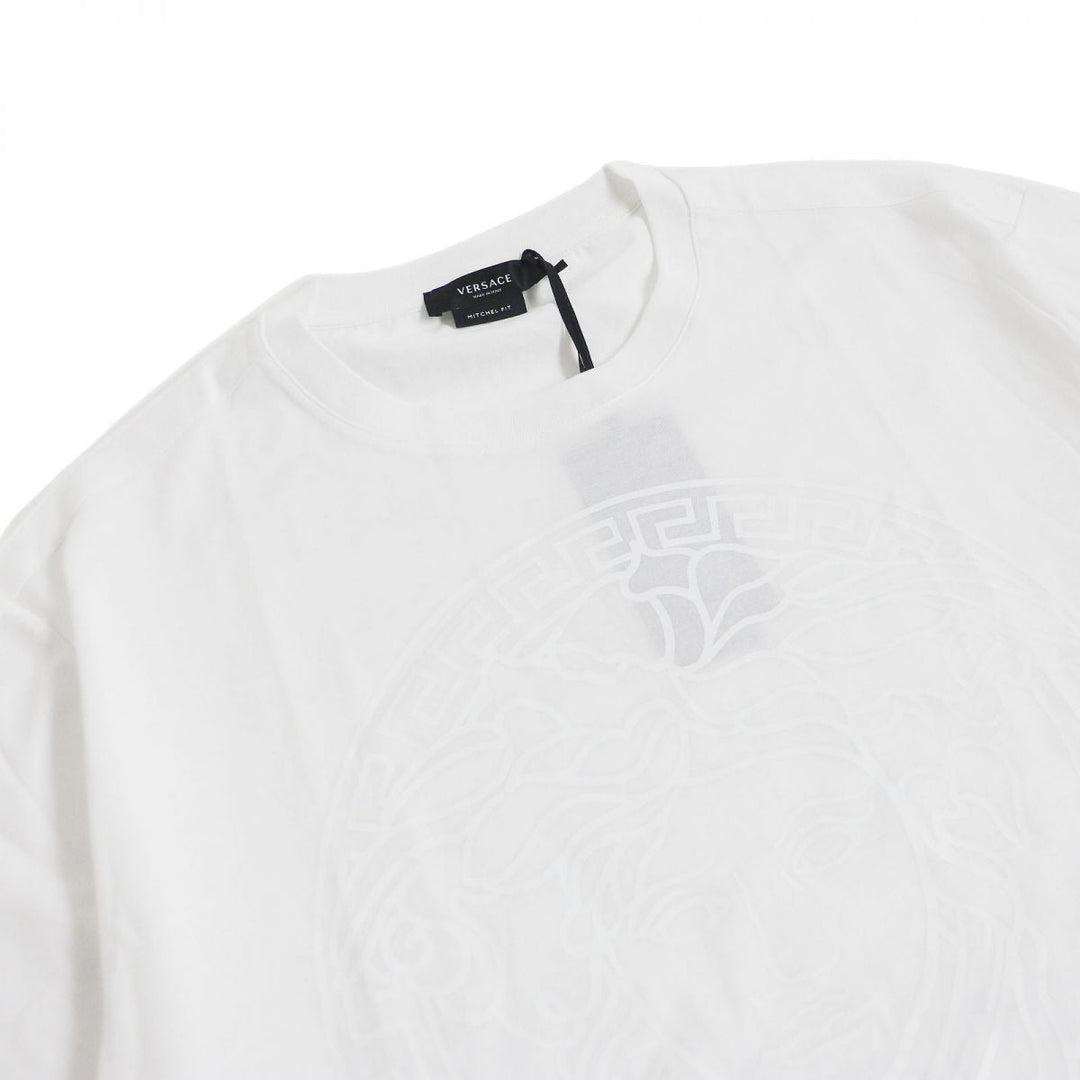 VERSACE Cut cotton 100% white