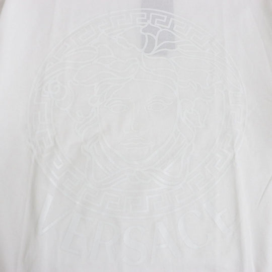 VERSACE Cut cotton 100% white