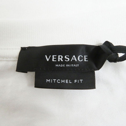 VERSACE Cut cotton 100% white