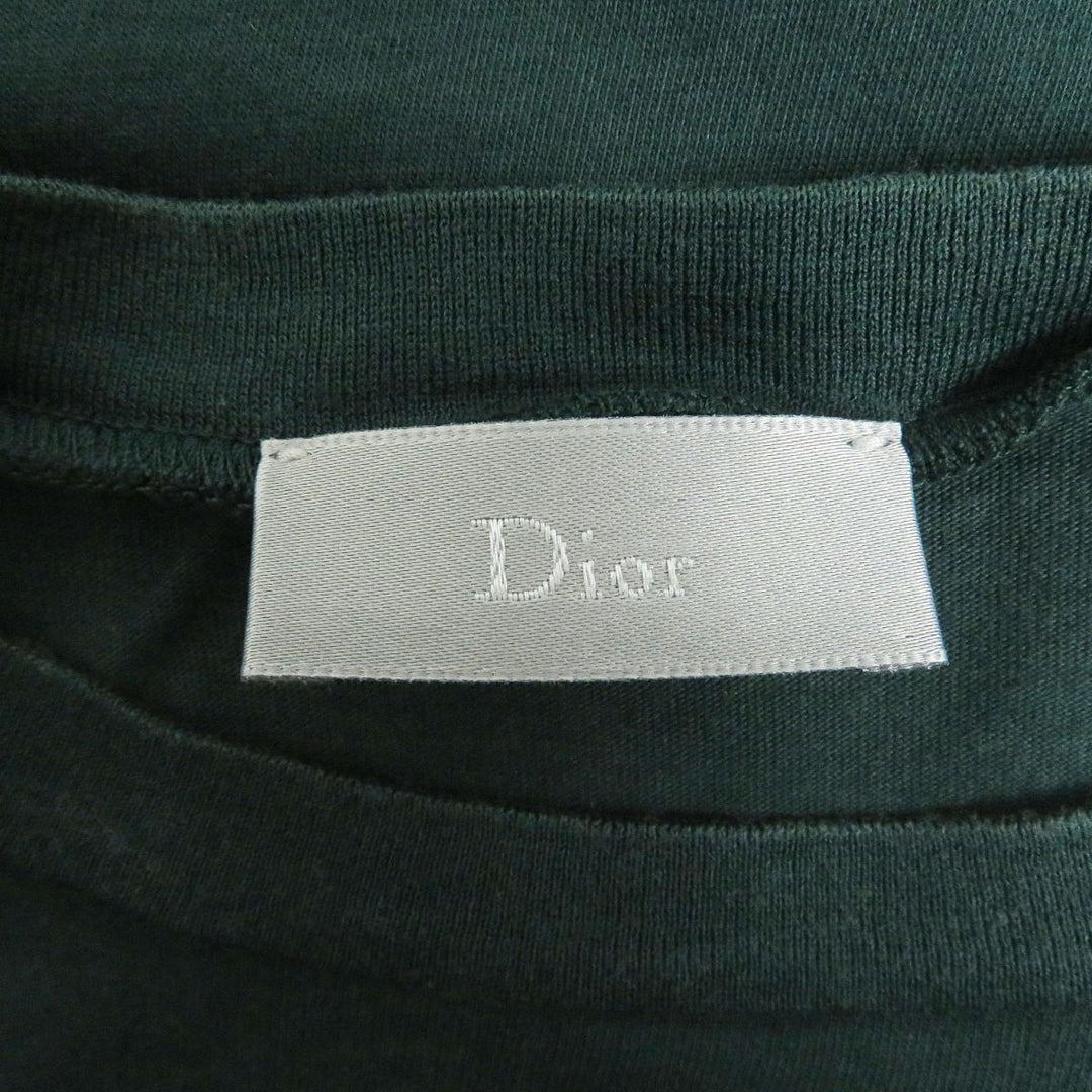 Dior HOMME Short sleeve T-shirt cotton green L