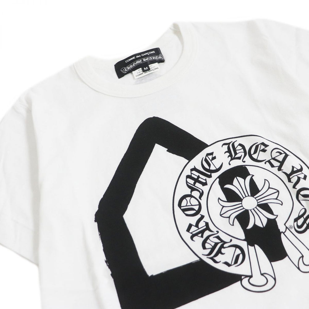 CHROME HEARTS Cut cotton 100%<br> white M