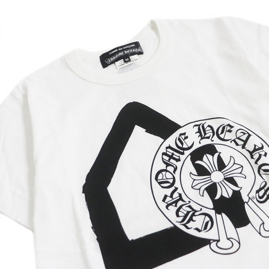 CHROME HEARTS Cut cotton 100%<br> white M