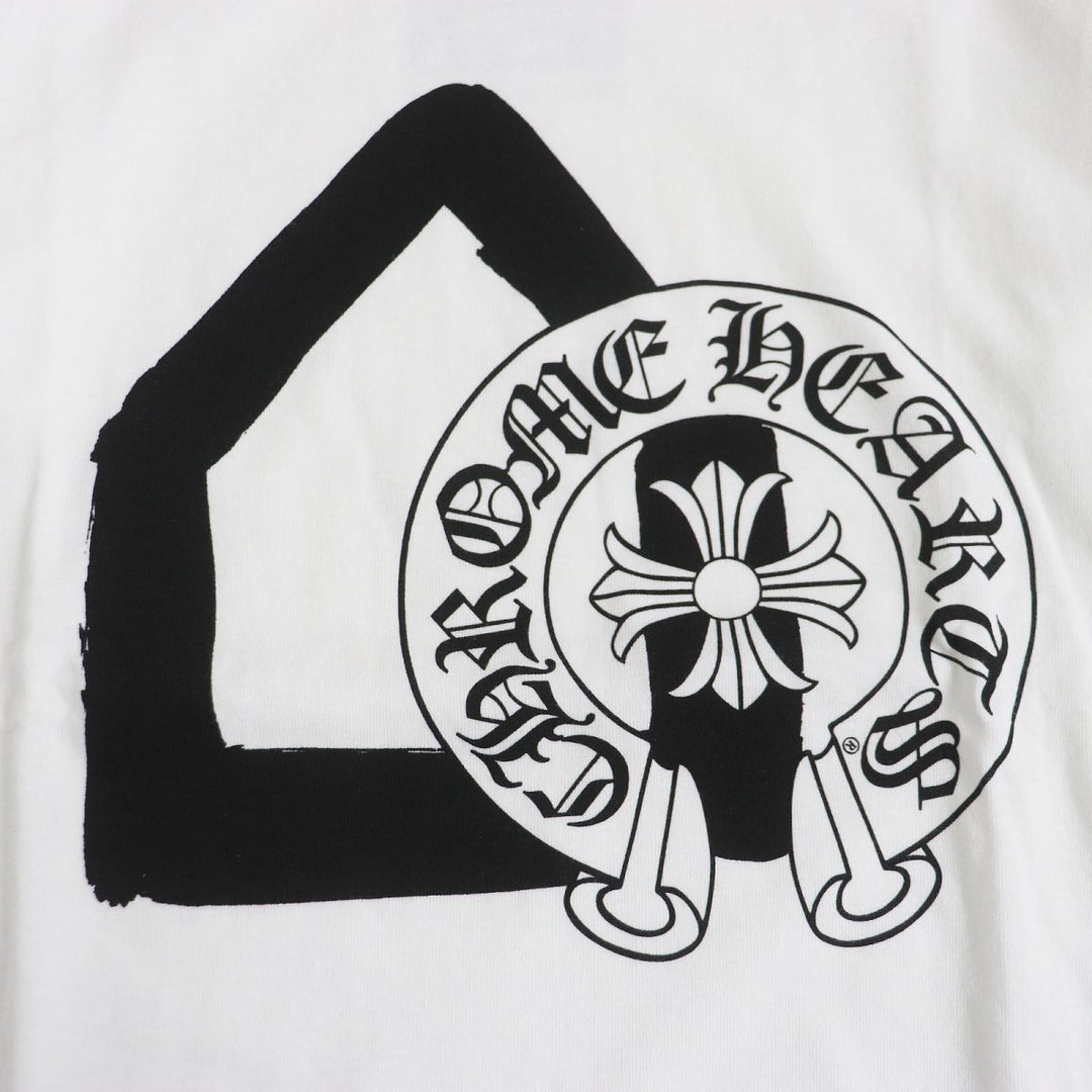 CHROME HEARTS Cut cotton 100%<br> white M