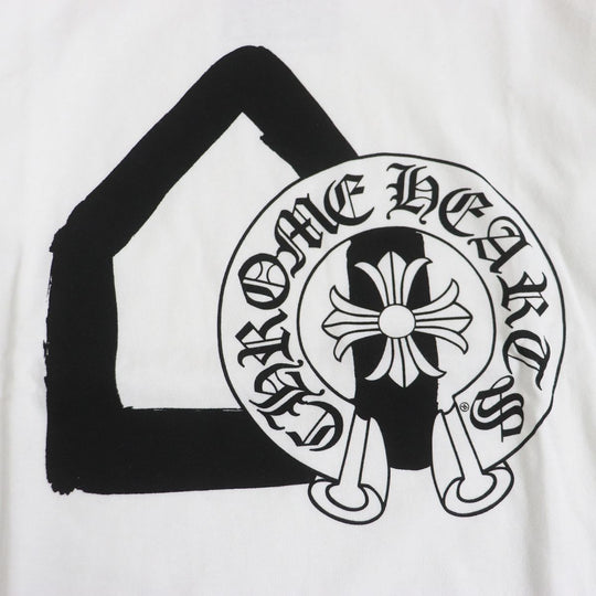 CHROME HEARTS Cut cotton 100%<br> white M