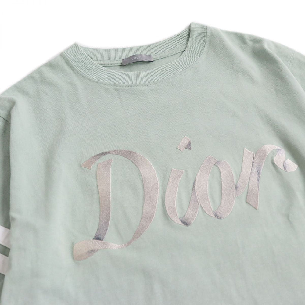 Dior HOMME Short sleeve T-shirt cotton Light green XS