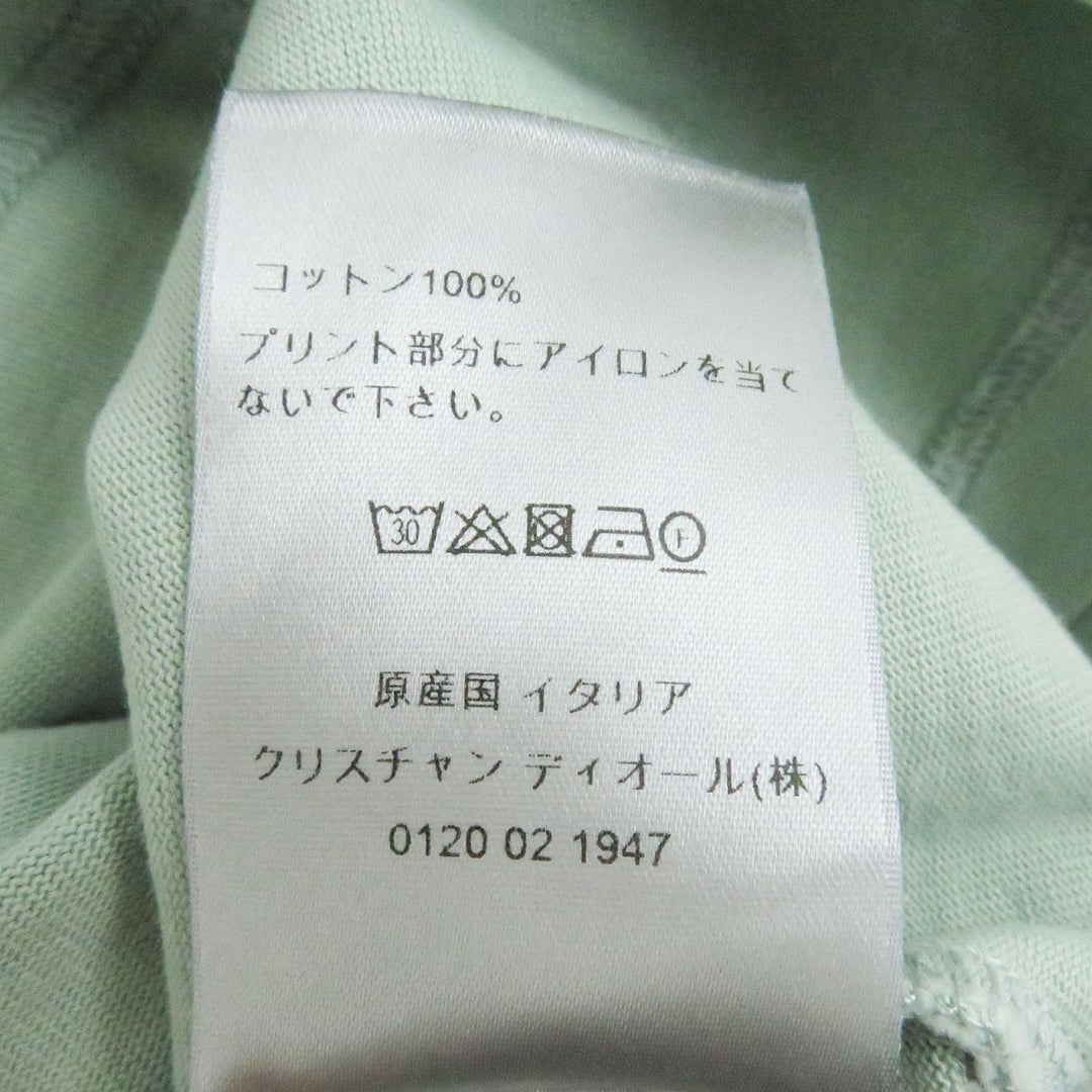 Dior HOMME Short sleeve T-shirt cotton Light green XS