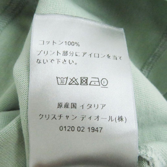 Dior HOMME Short sleeve T-shirt cotton Light green XS