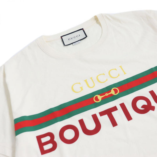 OFF-WHITE Cut cotton off white M