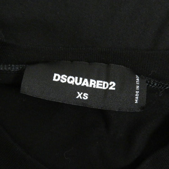 DSQUARED2 Cut cotton black