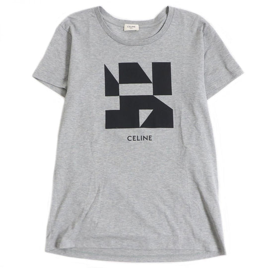 CELINE Cut cotton 100% gray