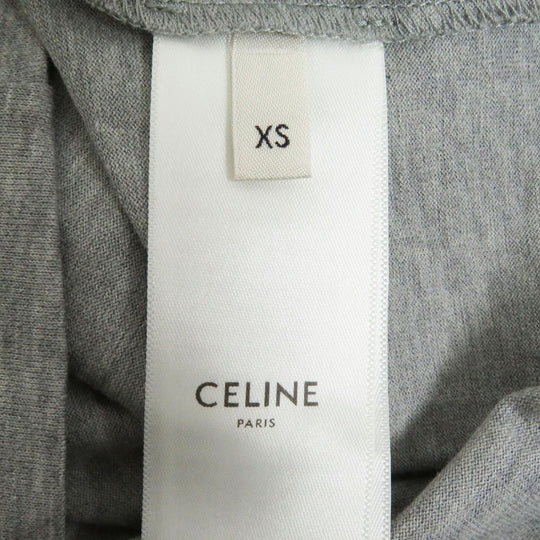 CELINE Cut cotton 100% gray
