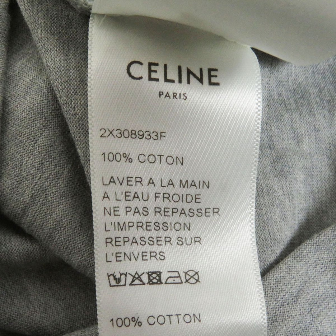 CELINE Cut cotton 100% gray