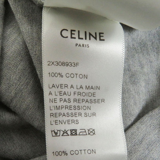 CELINE Cut cotton 100% gray