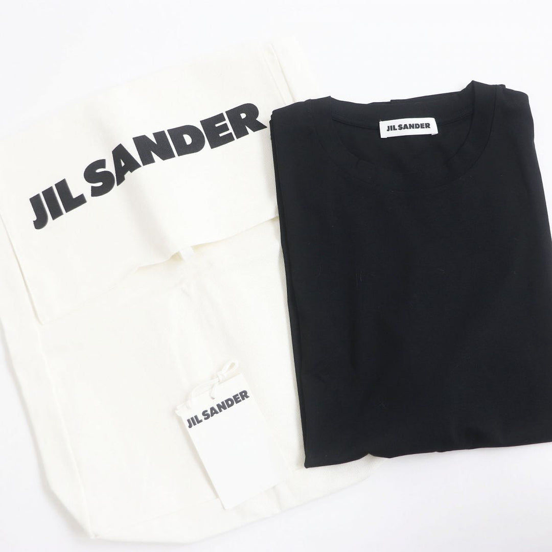 JIL SANDER Short sleeve T-shirt cotton black M