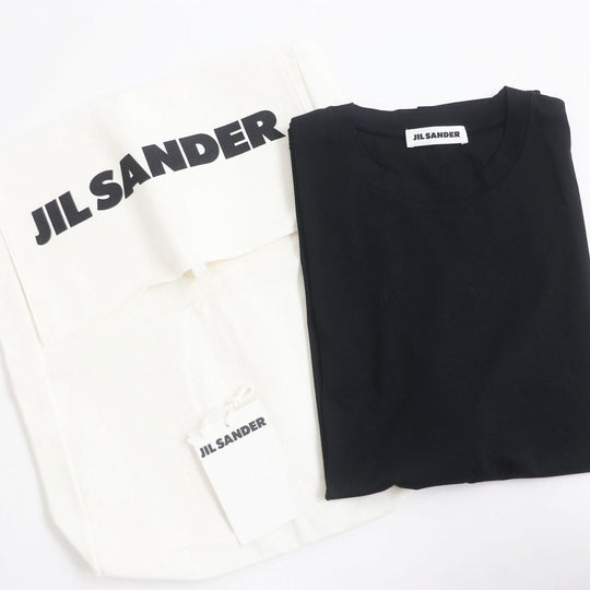 JIL SANDER Short sleeve T-shirt cotton black M