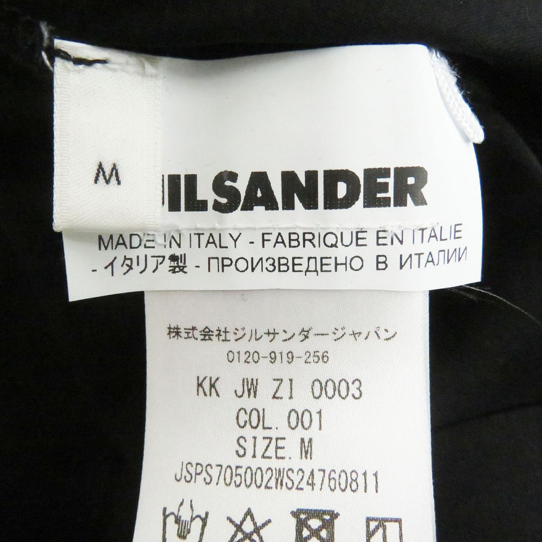 JIL SANDER Short sleeve T-shirt cotton black M