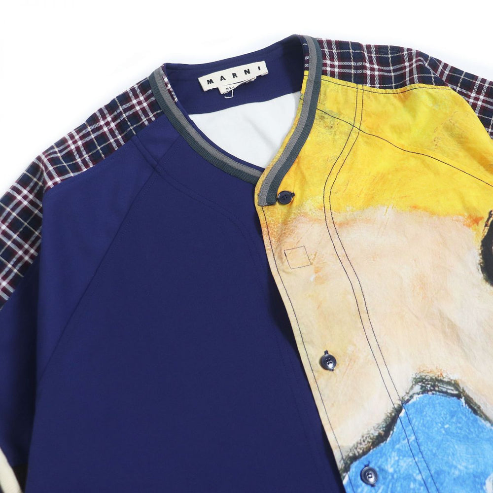MARNI Short sleeve shirt Nylon multicolor 48